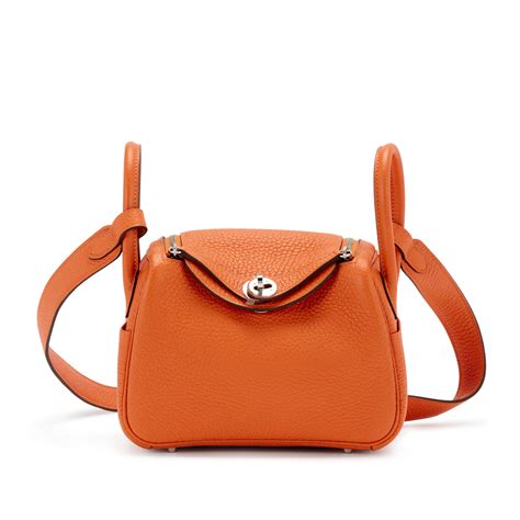 hermes mini lindy clemence|Hermes mini lindy 20 price.